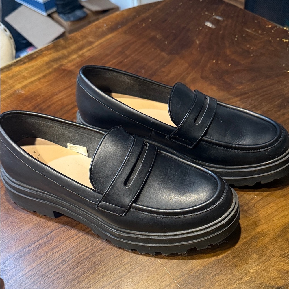 a new day Black Moccasins for Women